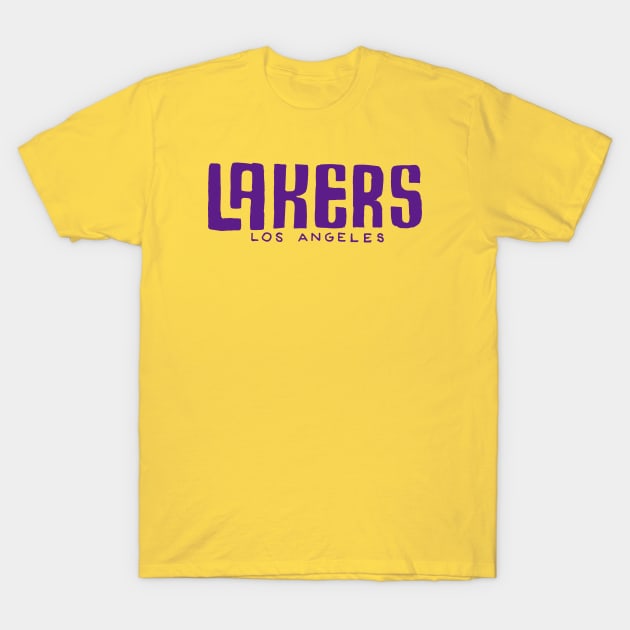 L.A Lakeeers 04 T-Shirt by Very Simple Graph